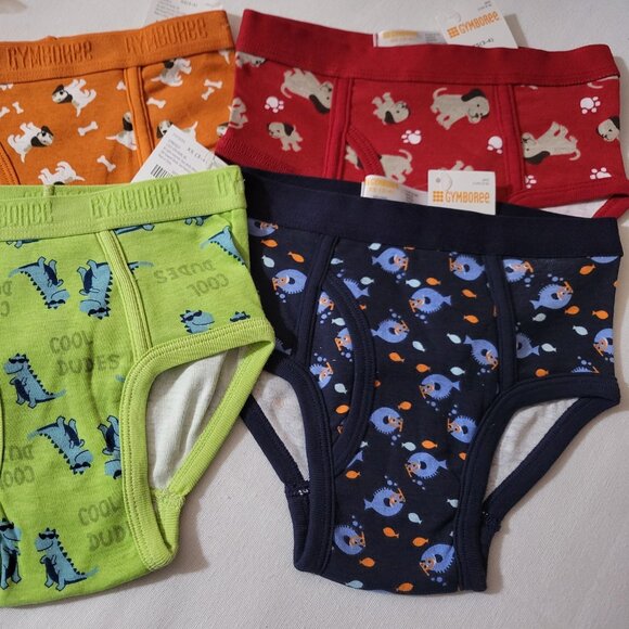 Gymboree size 3-4 NWT Boys underwear. 2 pair are outlet 2013, 1 pair retail 201 - Picture 3 of 3